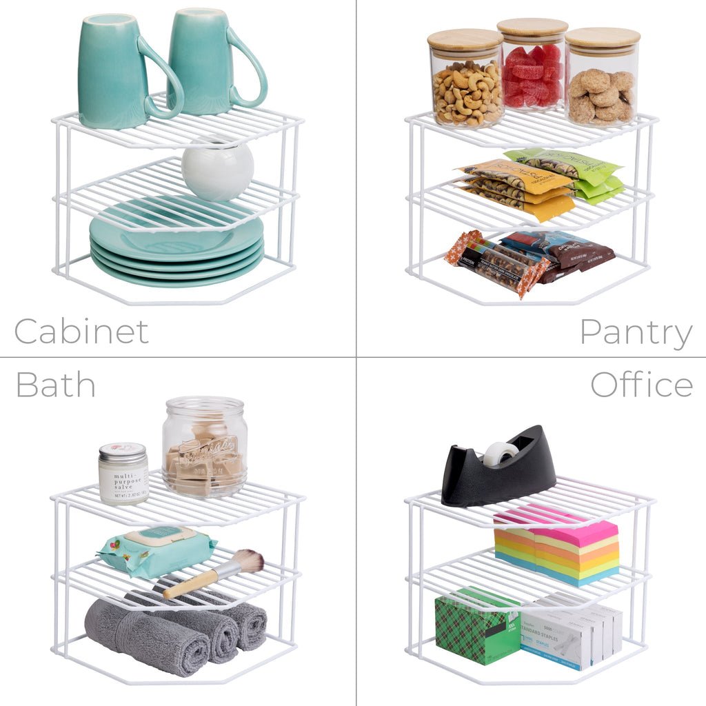 3-Tier Kitchen Corner Shelf Rack