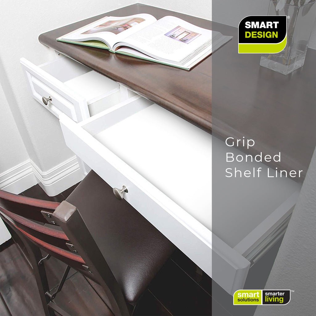 Bonded Grip Shelf Liner - 12 Inch x 10 Feet - Non-Adhesive