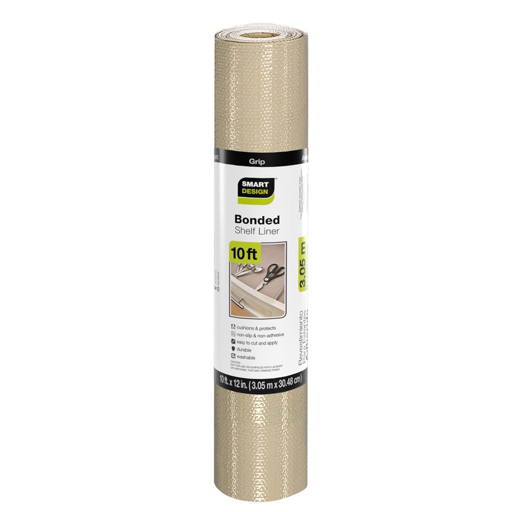 Bonded Grip Shelf Liner - 12 Inch x 10 Feet - Non-Adhesive