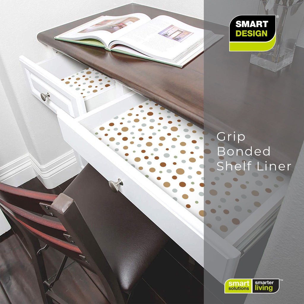 Bonded Grip Shelf Liner - 12 Inch x 10 Feet - Non-Adhesive