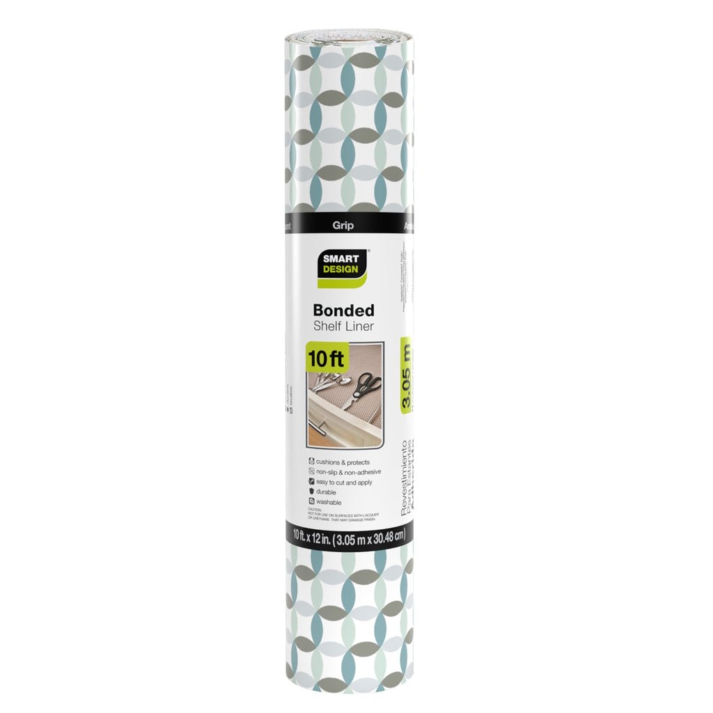 Bonded Grip Shelf Liner - 12 Inch x 10 Feet - Non-Adhesive