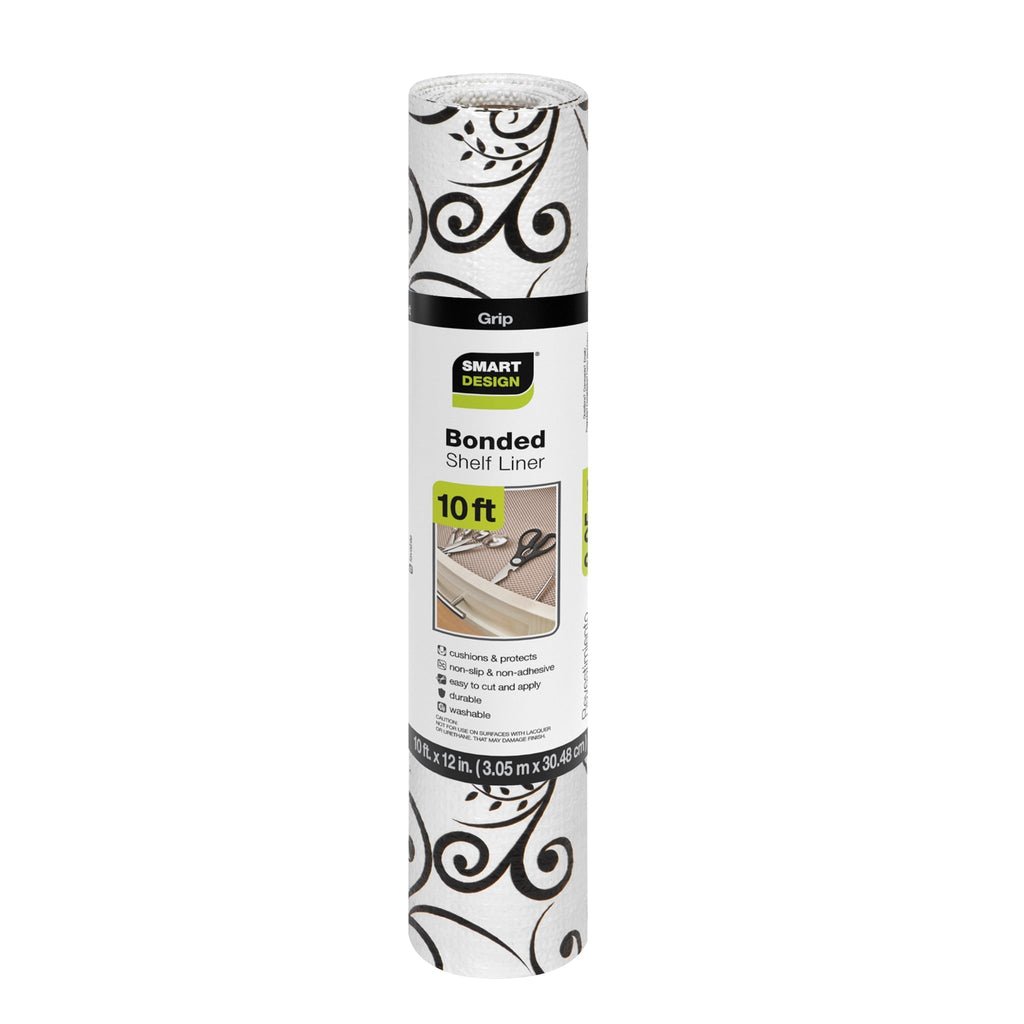 Bonded Grip Shelf Liner - 12 Inch x 10 Feet - Non-Adhesive