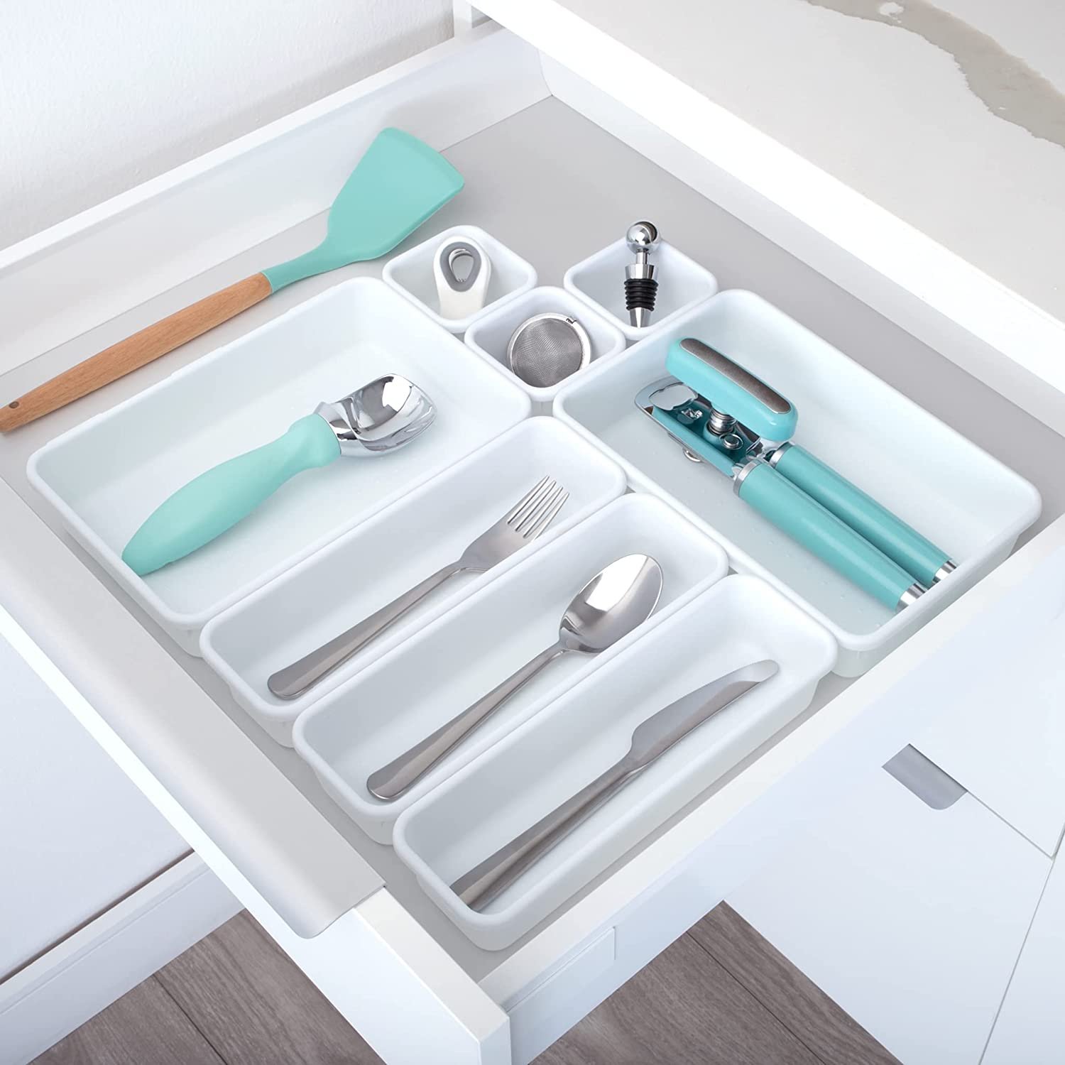 Interlocking Drawer Organizer - 8 Piece Set