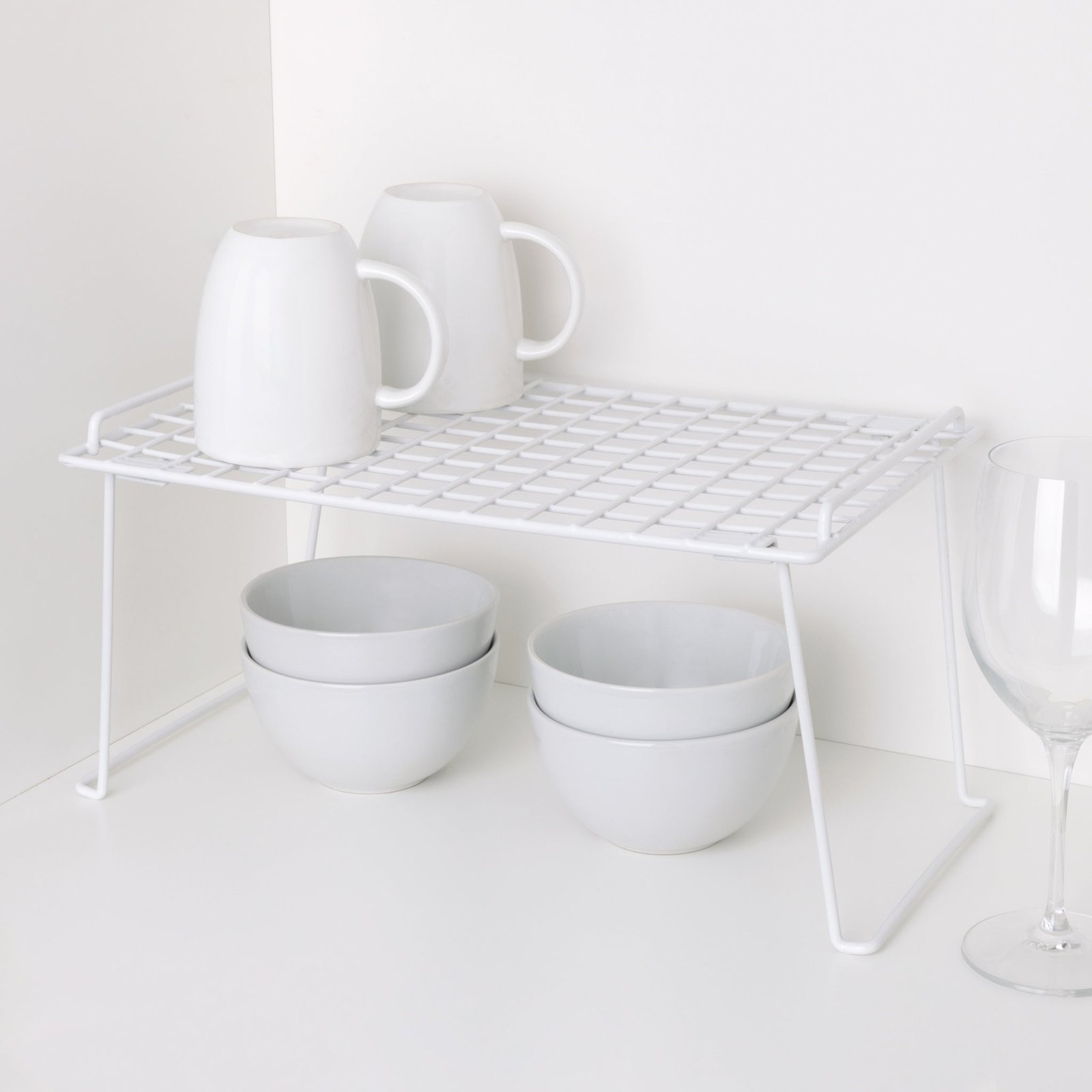 Large Stacking Cabinet Shelf Rack