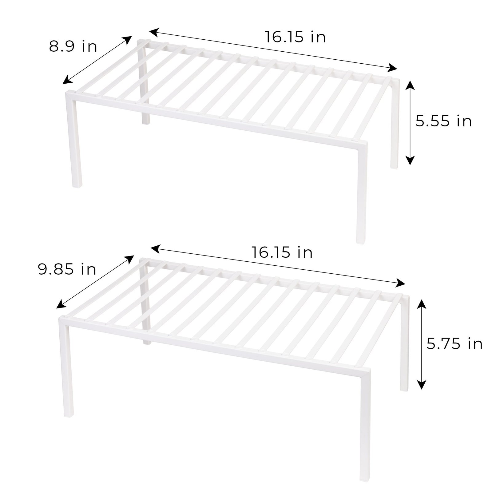 Premium Expandable Cabinet Storage Rack