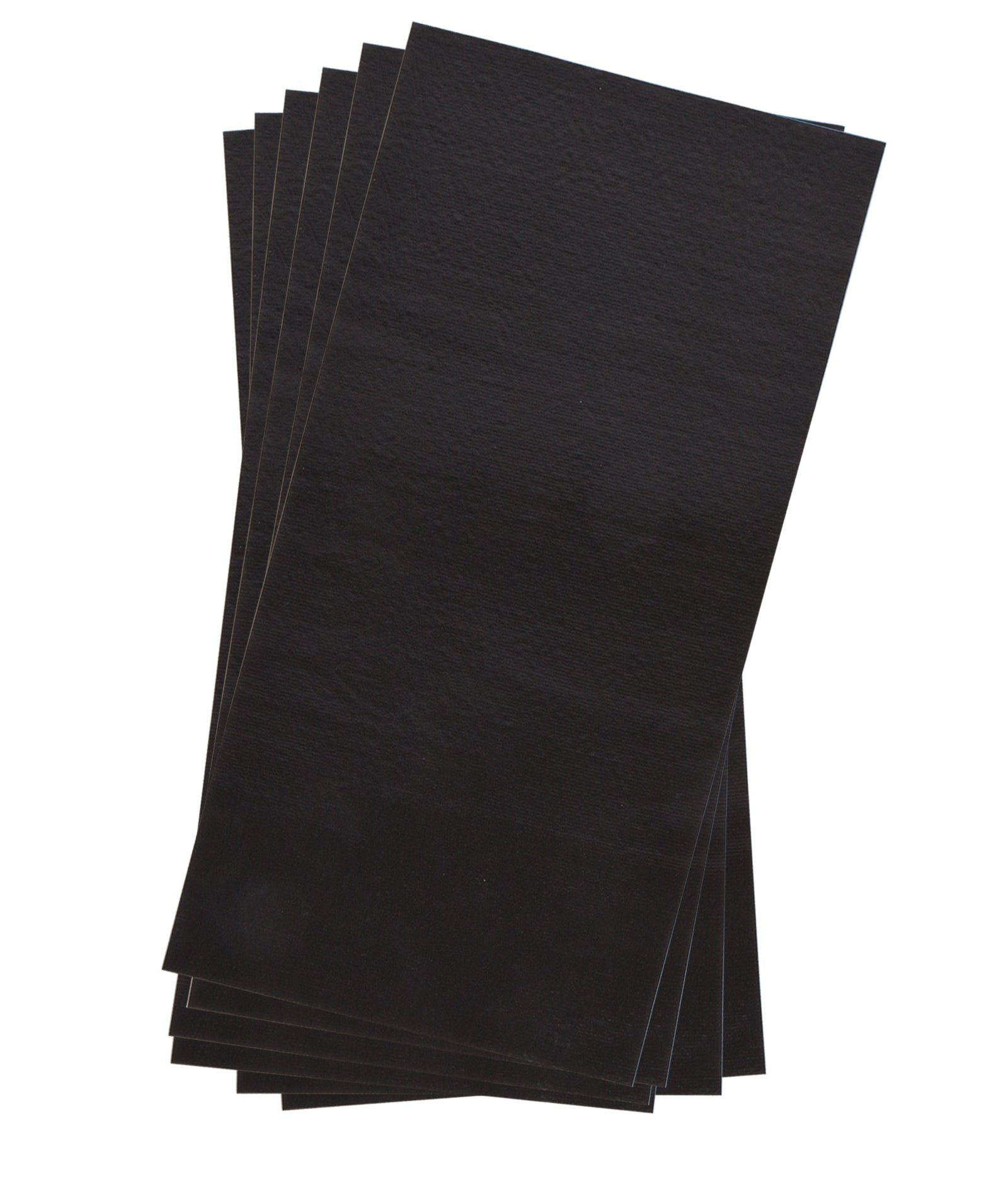 Shelf Liner with Master Tool Box Grip Adhesive - Non Slip Design - Black